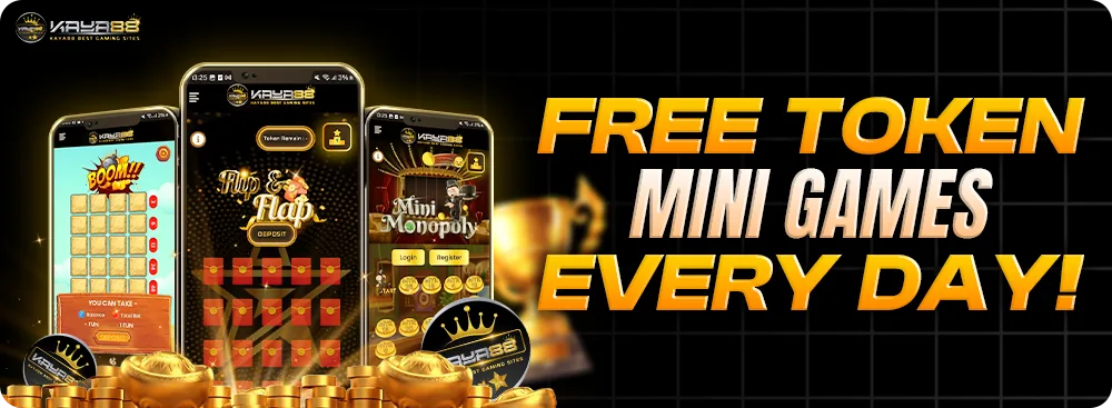 Free Token Mini Games promotion